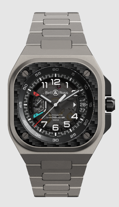 Review Bell and Ross BR 05 Replica Watch BR-X5 Racing BRX5R-RAC-TI/STI - Click Image to Close